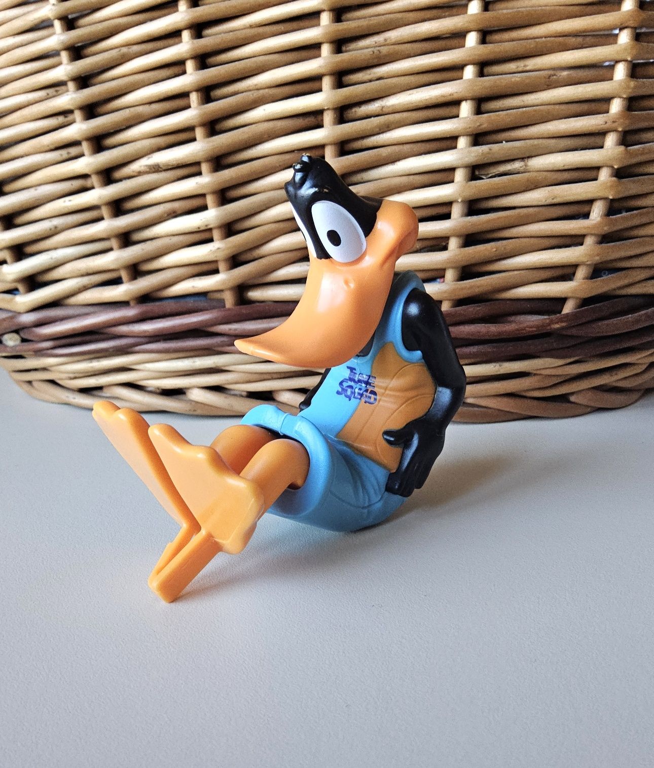 Фігурка Даффі Дак. Іграшки Happy Meal McDonald's "Космічний Джем"