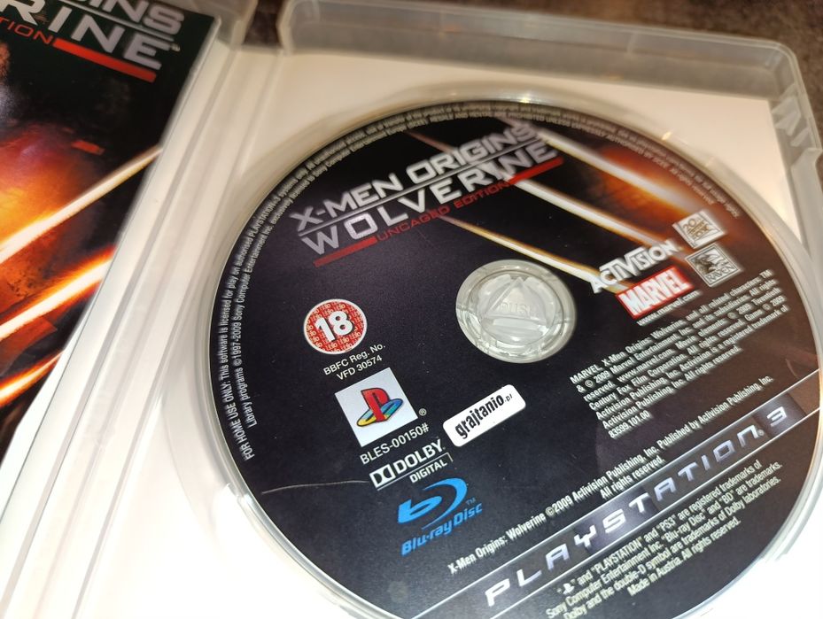 X-Men Wolverine Uncaged Edition PS3 bez rysek / sklep kioskzgrami Ursu