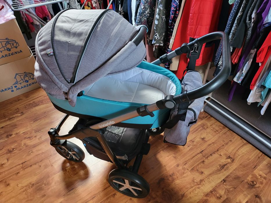 Wózek Baby Design 3 in 1 Bogato wyposażony! Całoroczny/Spacerówka