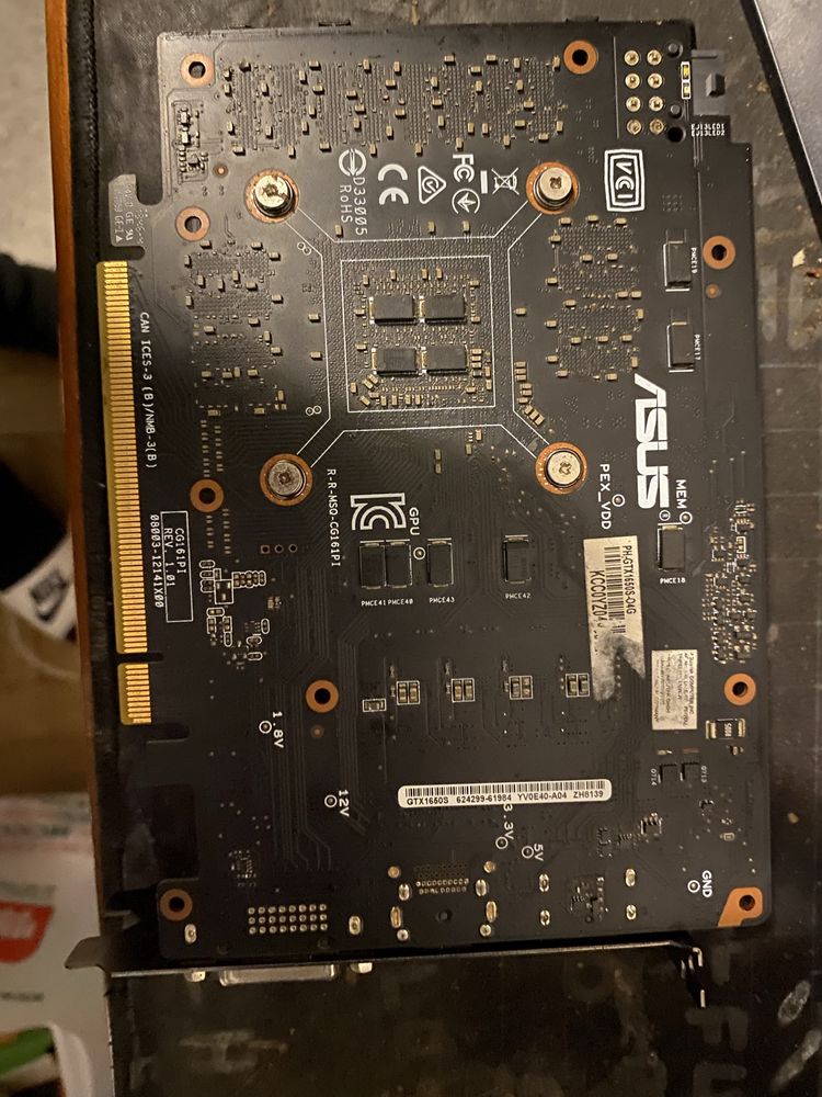 Vendo placa grafica GTX1650 super 4g