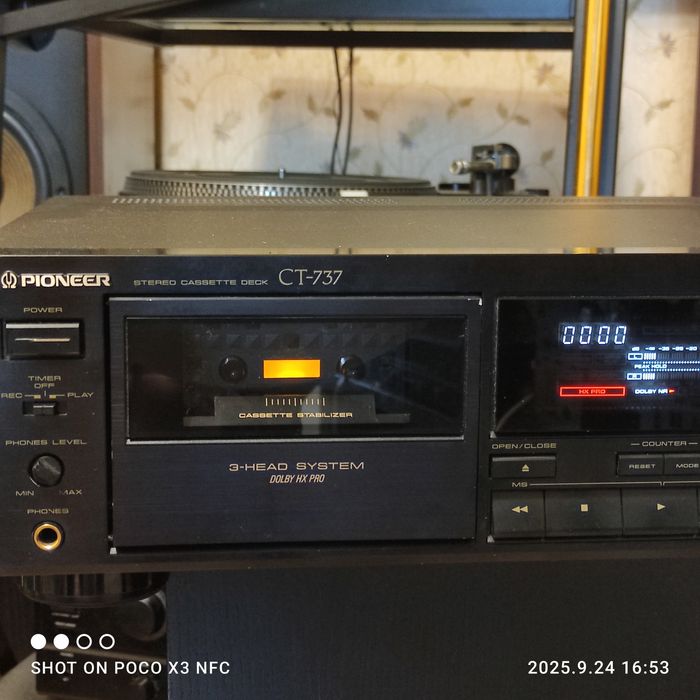 Кассетная дека PIONEER CT 737