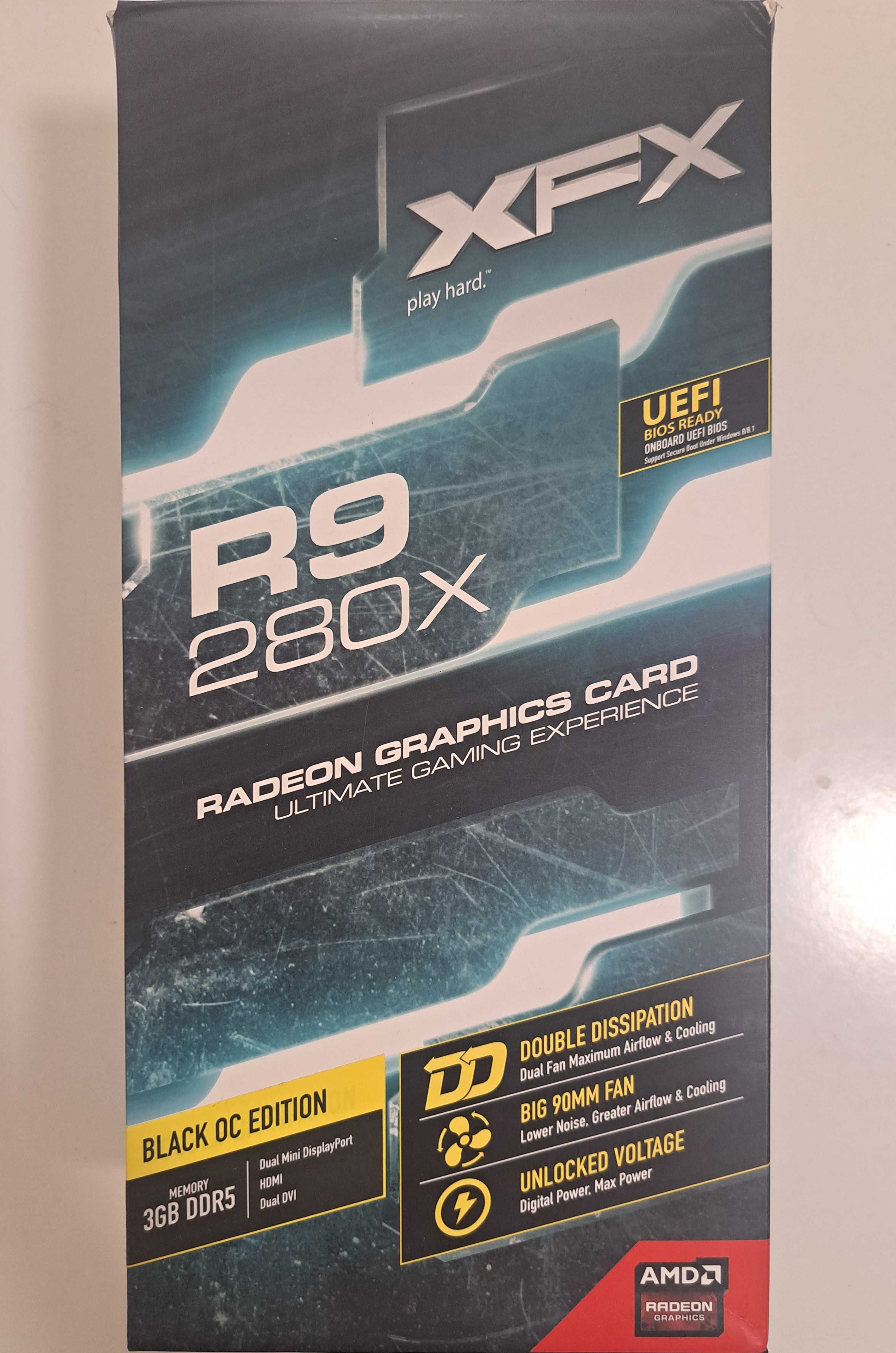 (GPU) Placa Gráfica AMD Radeon XFX R9 280x 3GB GDDR5