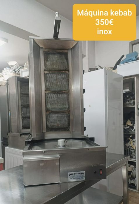 Máquina kebab ,inox industrial
