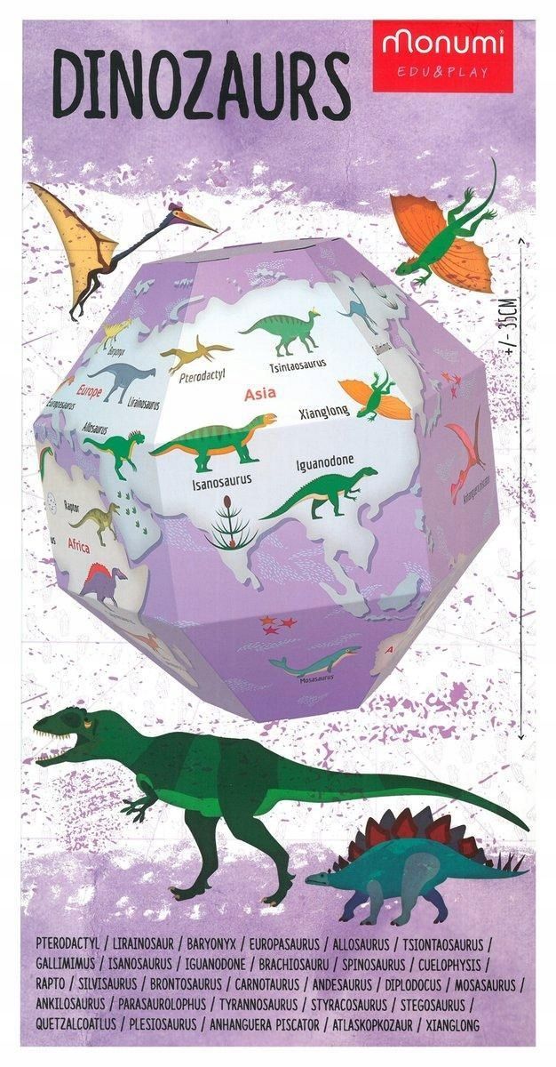 Globus 3d Do Składania - Dinozaury, Praca Zbiorowa