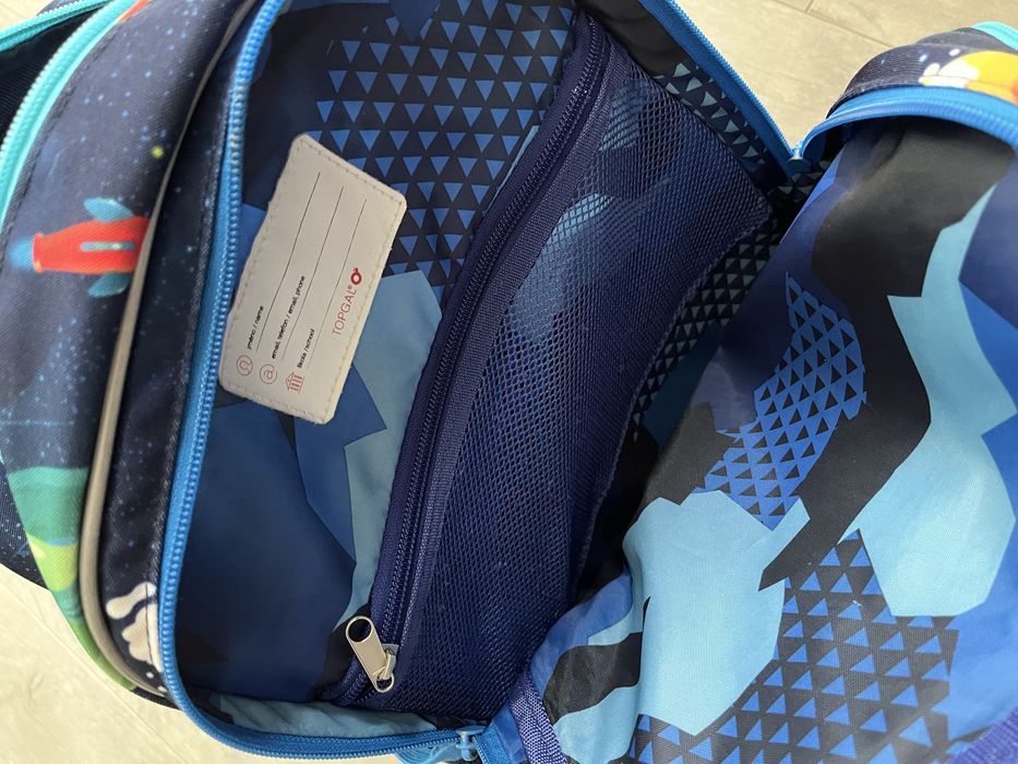 TOPGAL Plecak z rakietą i planetami ELLY 21015