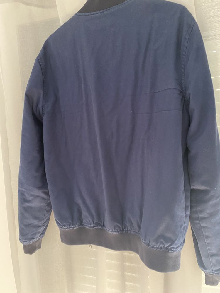 Vendo Casaco Bomber Azul tam L