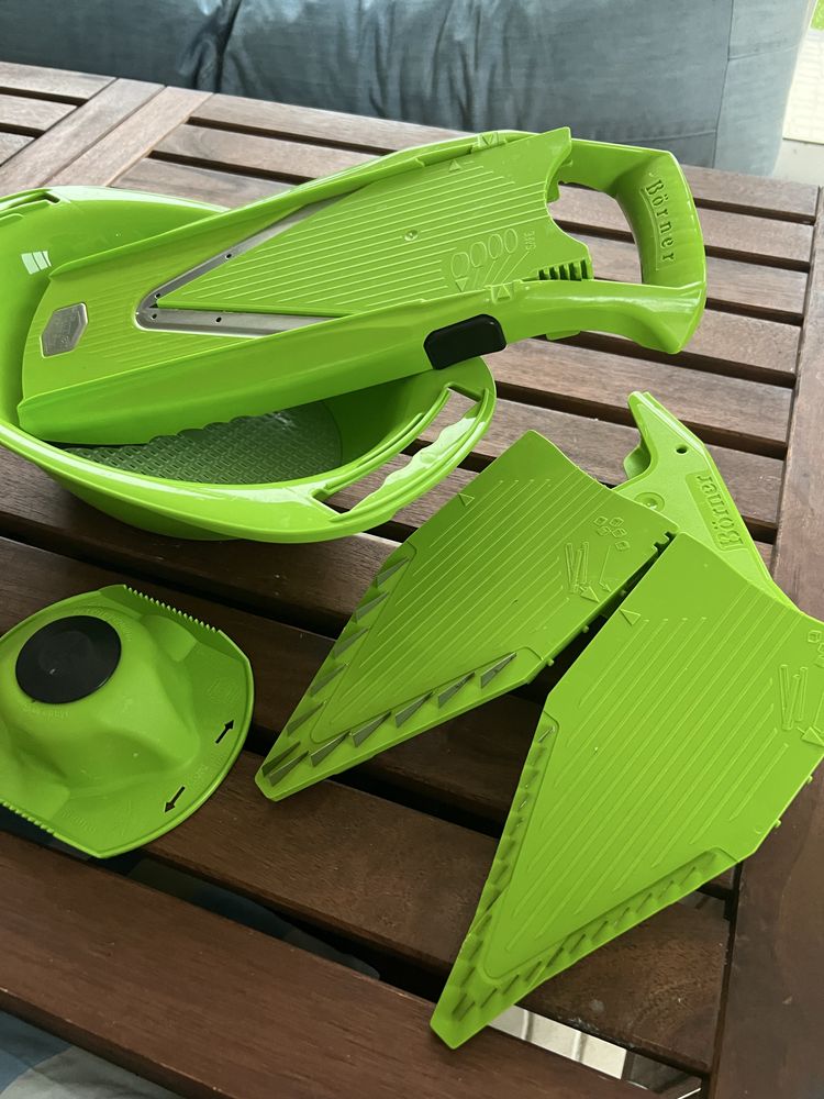 börner V5, com suporte laminas e recipiente
