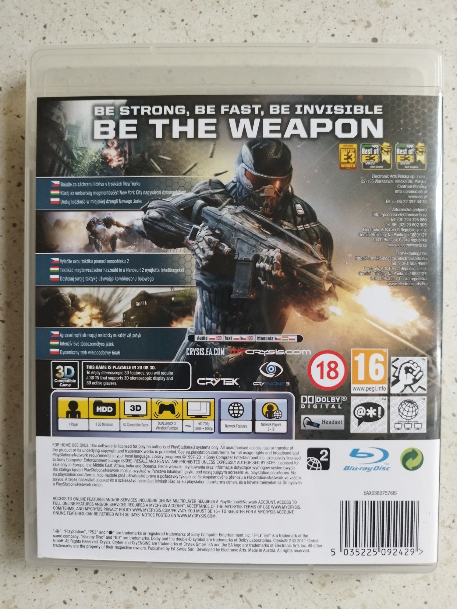 Gra Crysis 2 PL na PS3