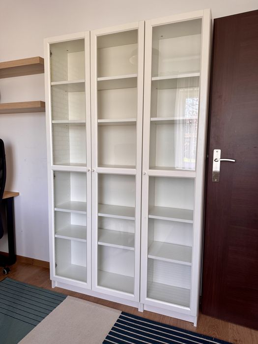 Witryna biala z 120x30x202