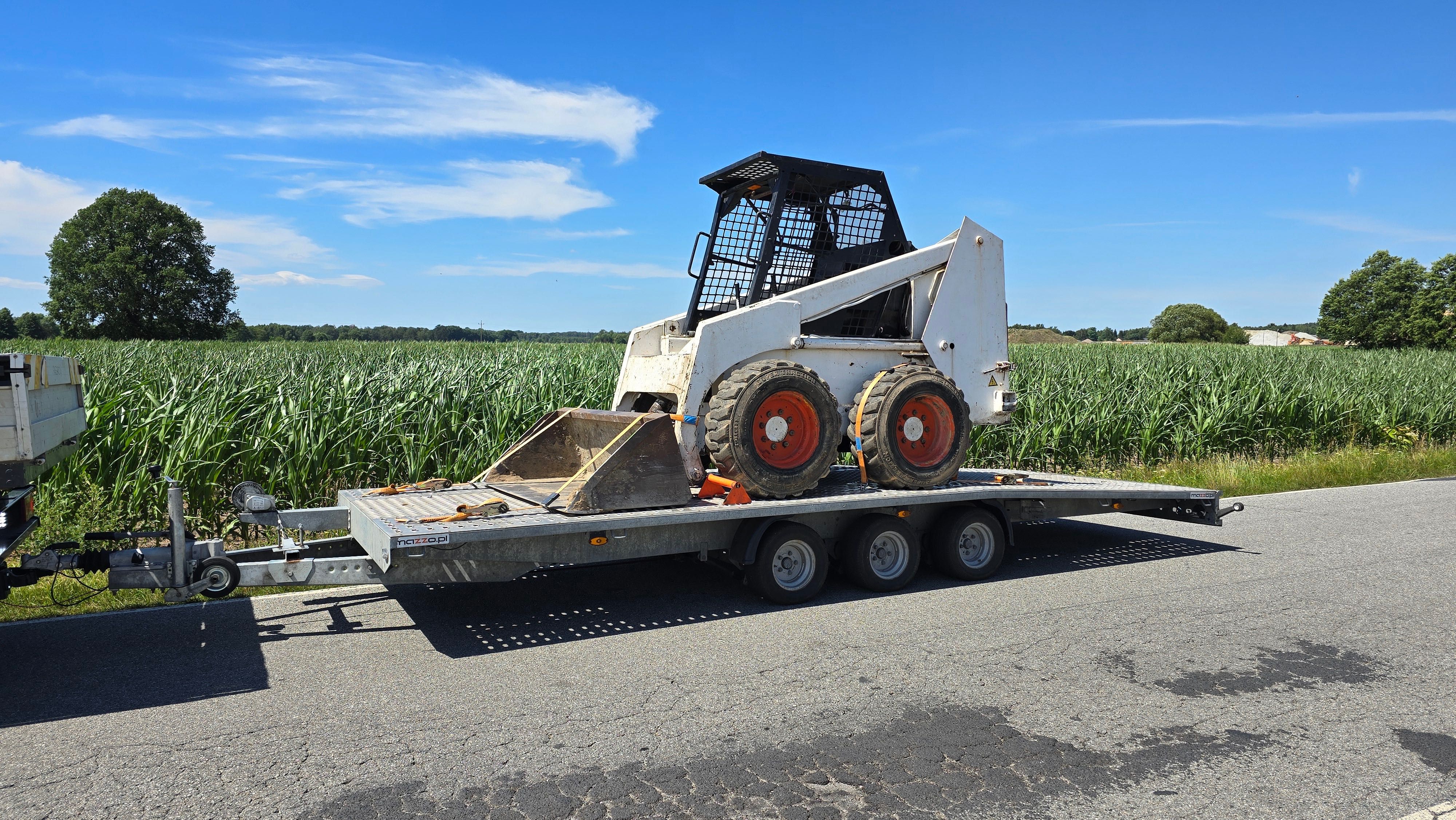 Wynajem lawety Niewiadów 5,5 m (DMC 3500 kg) krótko i długoterminowo