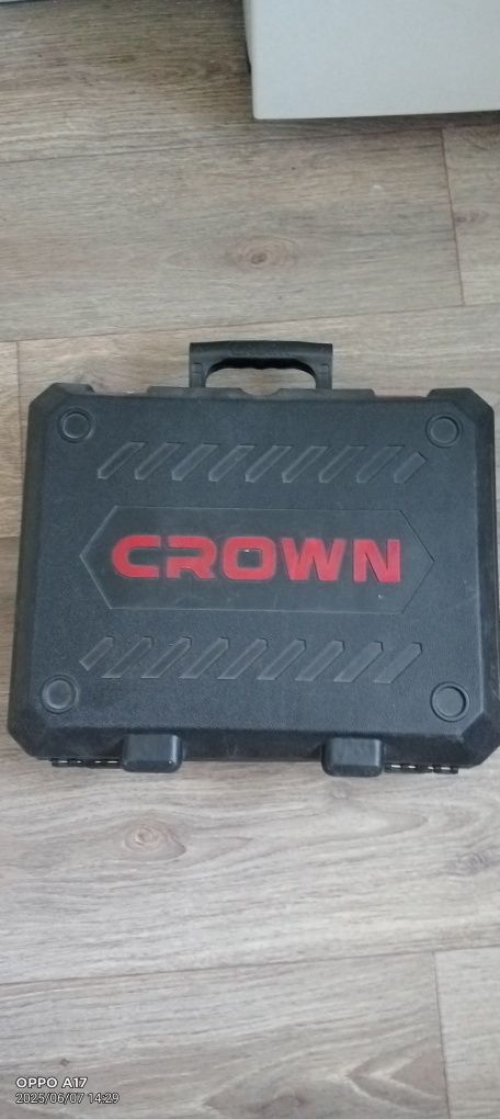 Болгарка акумуляторна CROWN 125 диск