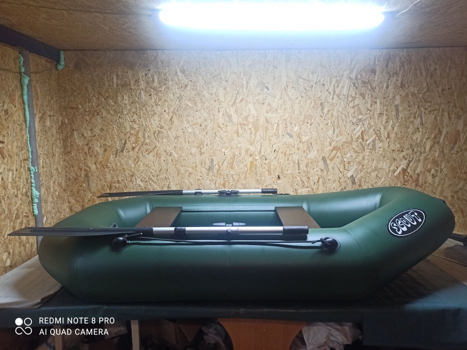 Продам човен двухмісний ПВХ лодка надувная для рыбалки и отдыха