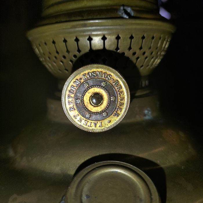 Zabytkowa lampa KOSMOS BRENNER
