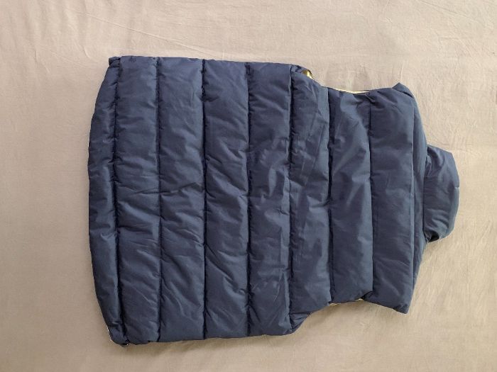 Coletes acolchoados da marca desportiva MACRON - Azul - M e XL