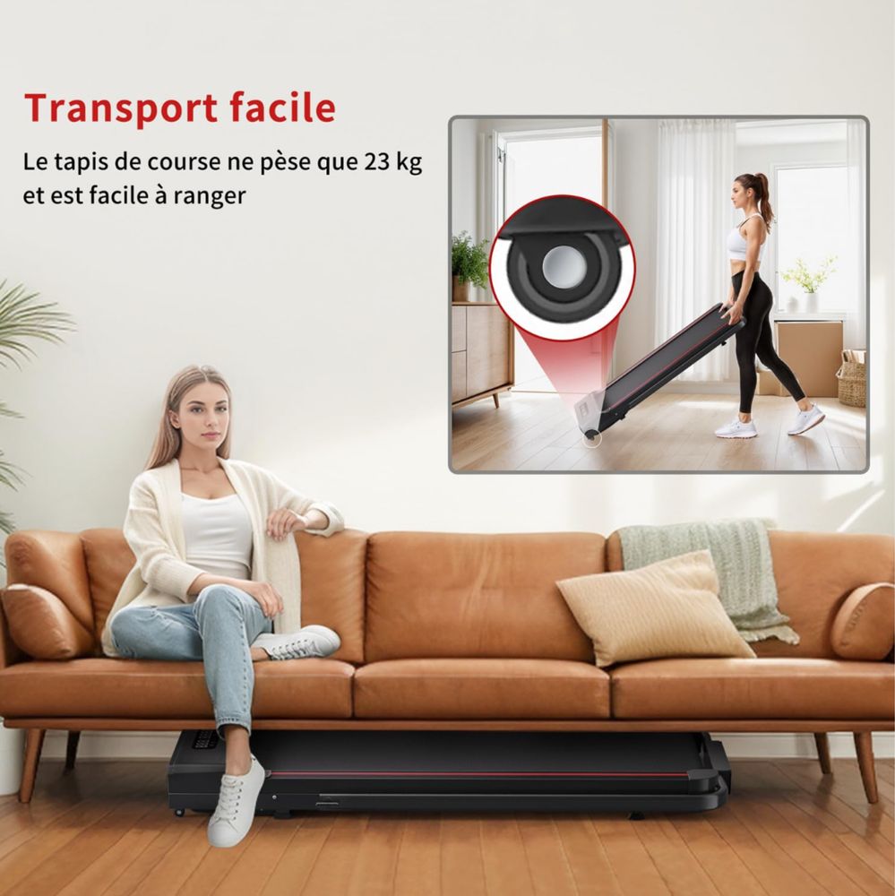 Bieznia elektryczna Sperax predkosc 1-10 km/h, do 120 kg