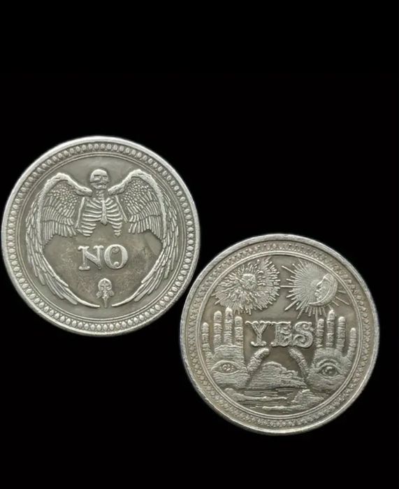 Монета  Да/нет металлическая