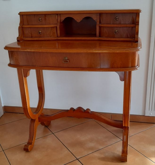 Antyk sekretarzyk biurko Bidermeier