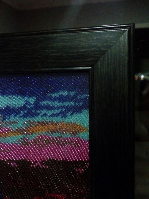 Картина бисером "Морской закат"