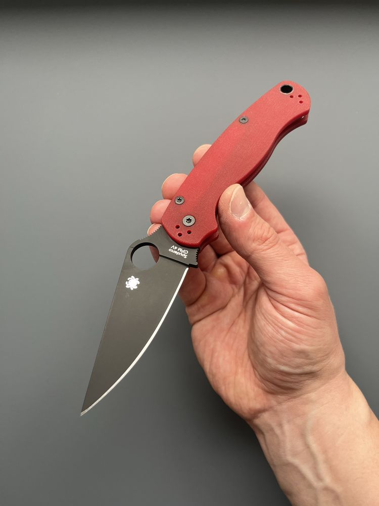 Spyderco Paramilitary 2 CPM 4v limited edition нож ніж