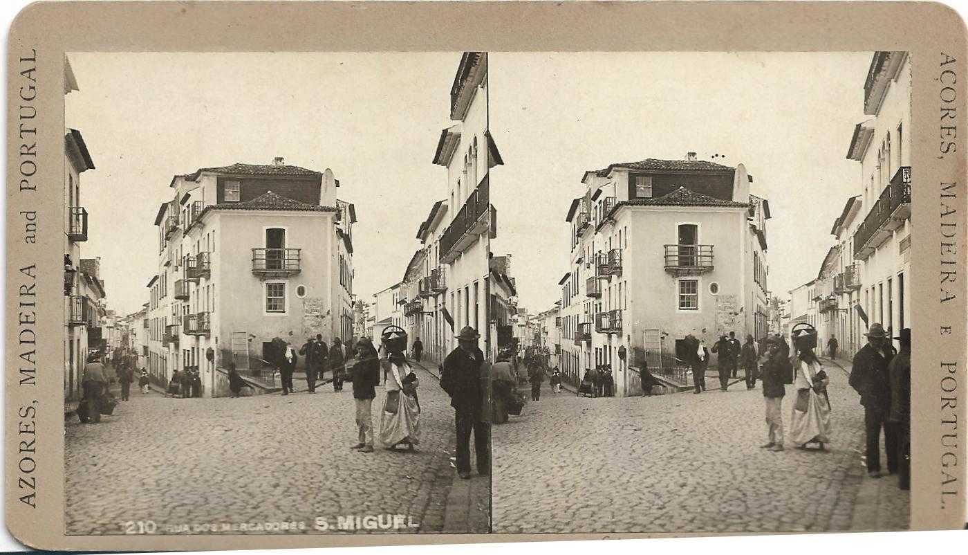 Fotografias estereoscópicas - Lisboa e Açores (1897)