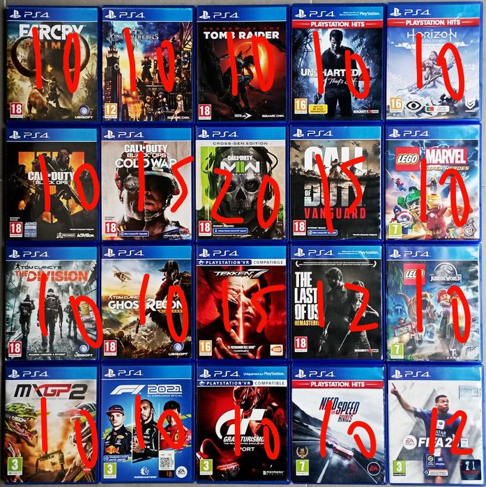 Jogos Playstation 4 (PS4 / PS5)