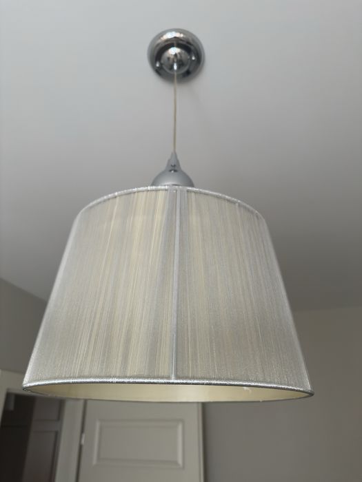 Lampa wisząca Żyrandol abażur