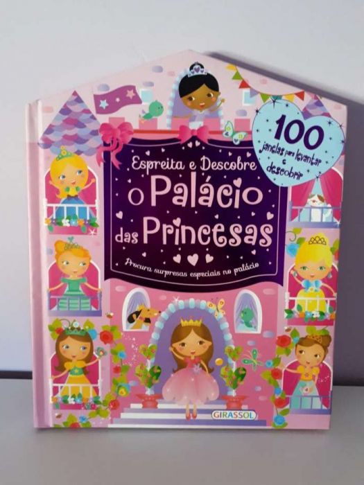 Livro - Espreita e descobre - O palácio das princesas