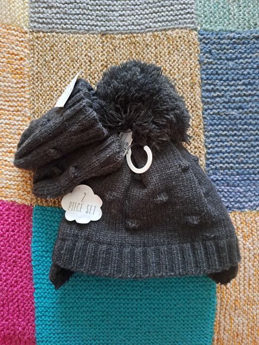 Komplet czapka i rękawiczki 2 szt.