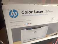 Impressora HP com impressão a cor branca