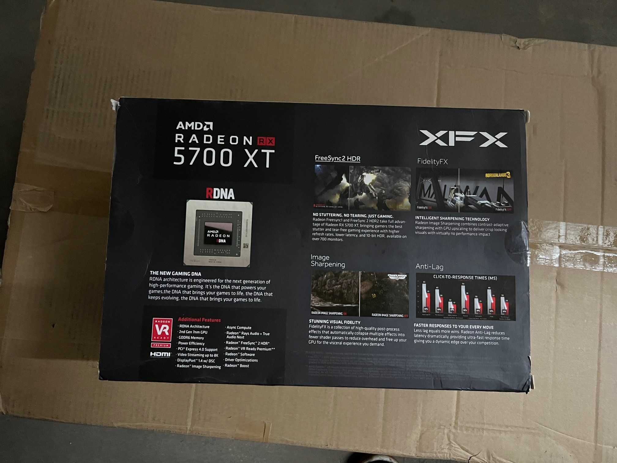 XFX RX 5700 xt 8GB - AMD Radeon - USA