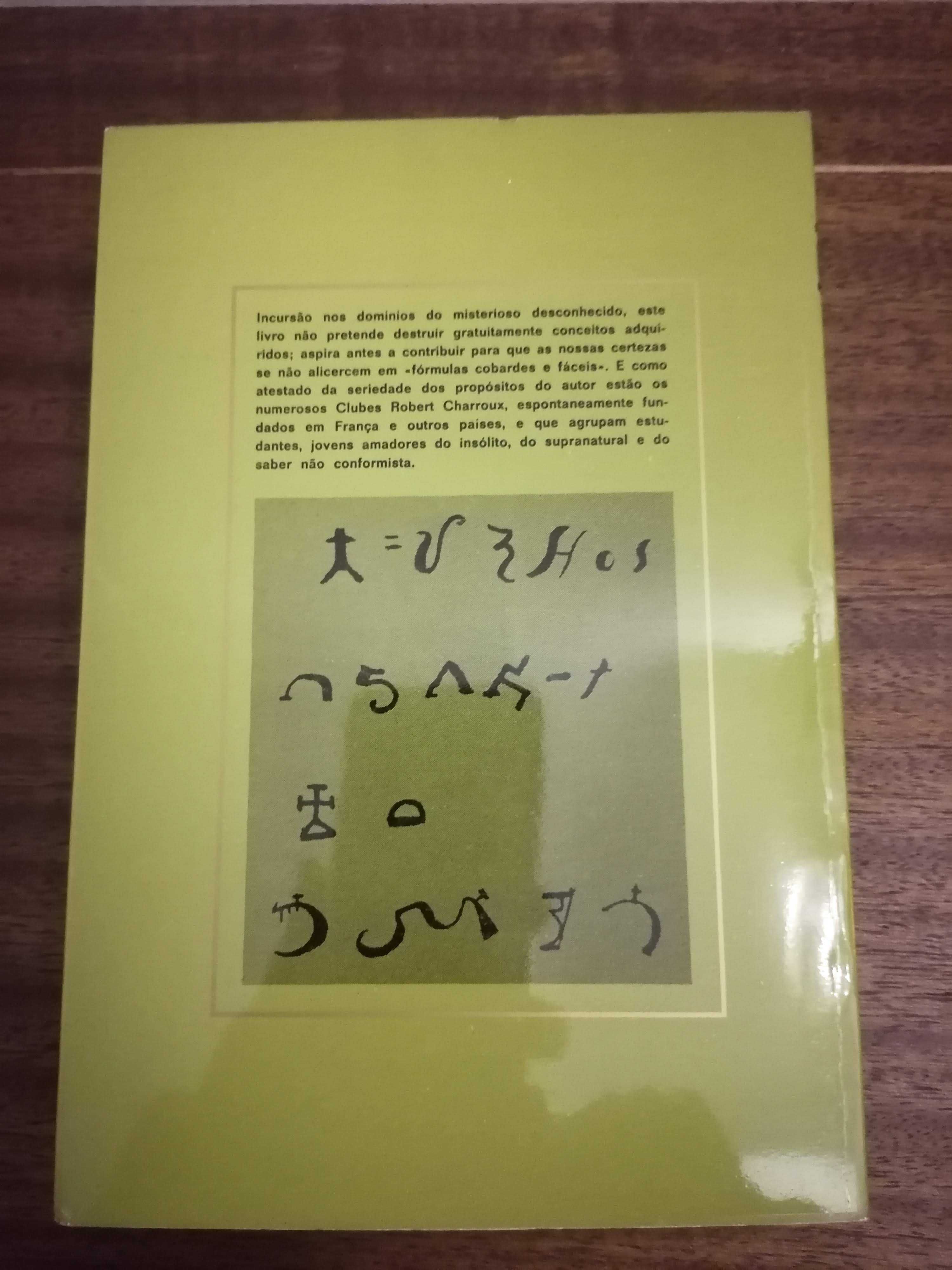 Livro “O Livro dos Mundos Esquecidos” de Robert Charroux