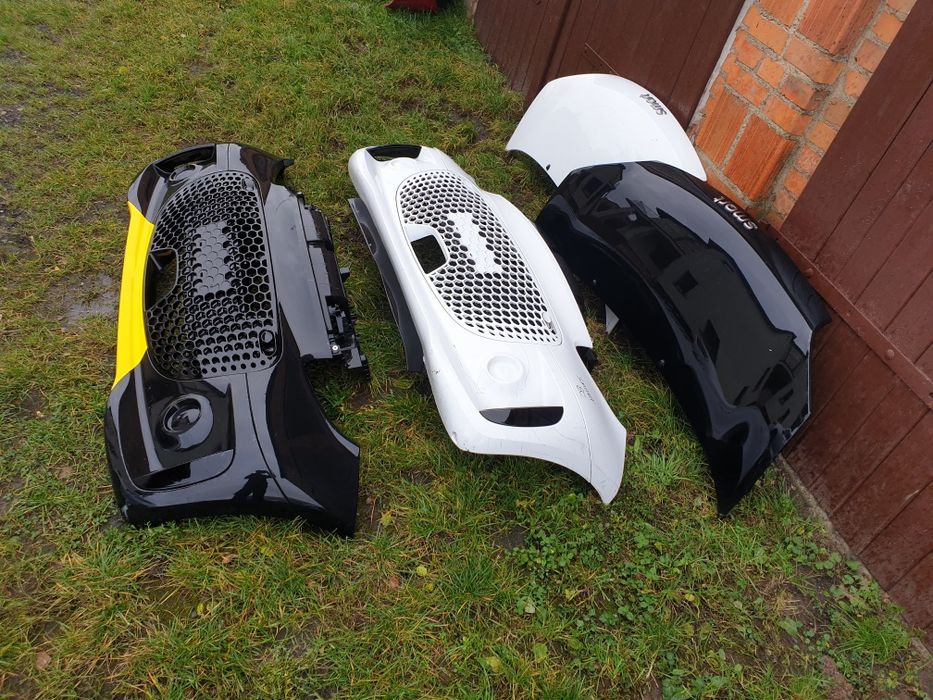 Smart eq forfour 453 fortwo maska zderzak przod przedni