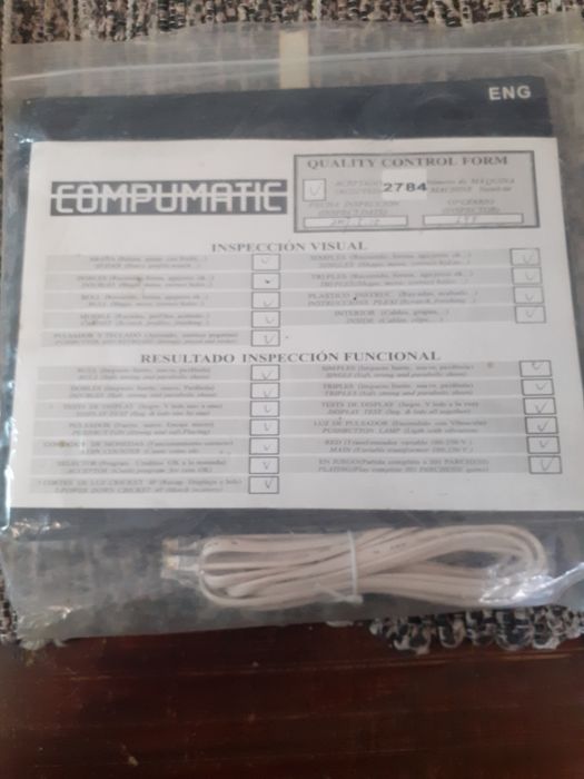 Chassi Hantarex CRT Setas Compumatic Manuais Novos