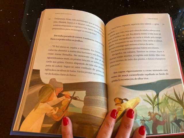 Livro "A Ilha do Tesouro" de  Robert Louis Stevenson