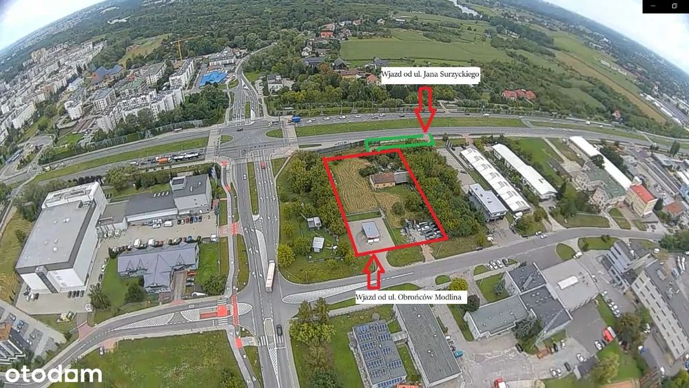 Wynajem/dzierżawa działki, Kraków/Podgórze/Płaszów