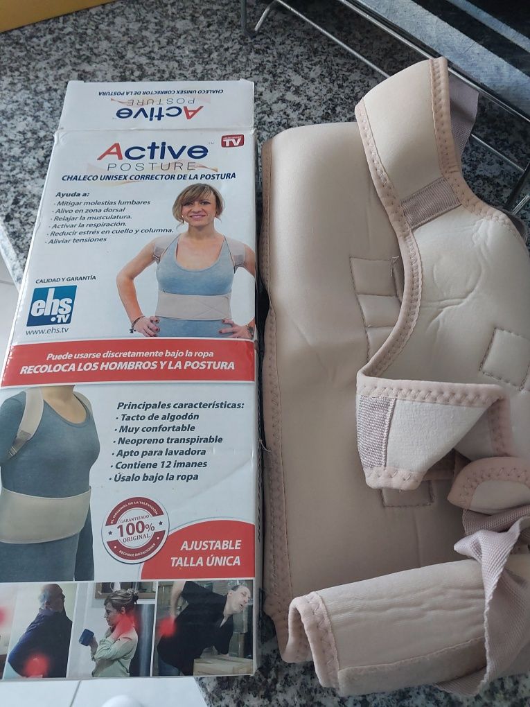 Colete corretor coluna