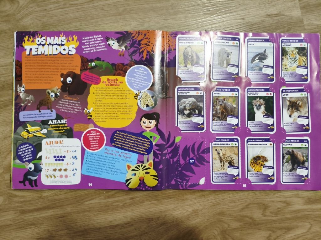 Coleção pingo doce super animais