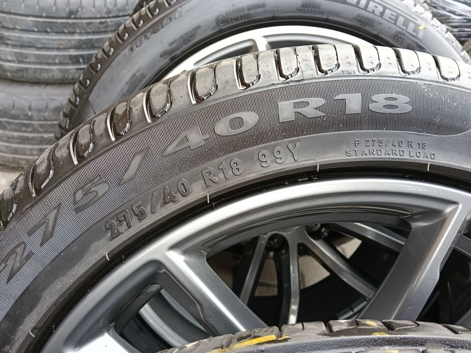 Koła aluminiowe oryginał BMW 5x112 Pirelli 2 szerokość