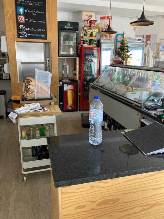 Trespasse de restaurante - bar Visual em frente ao mar na Costa Nova