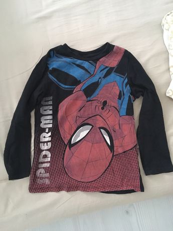 Bluzka z dlugim rękawem Marvel Spiderman OVS Kids, 116