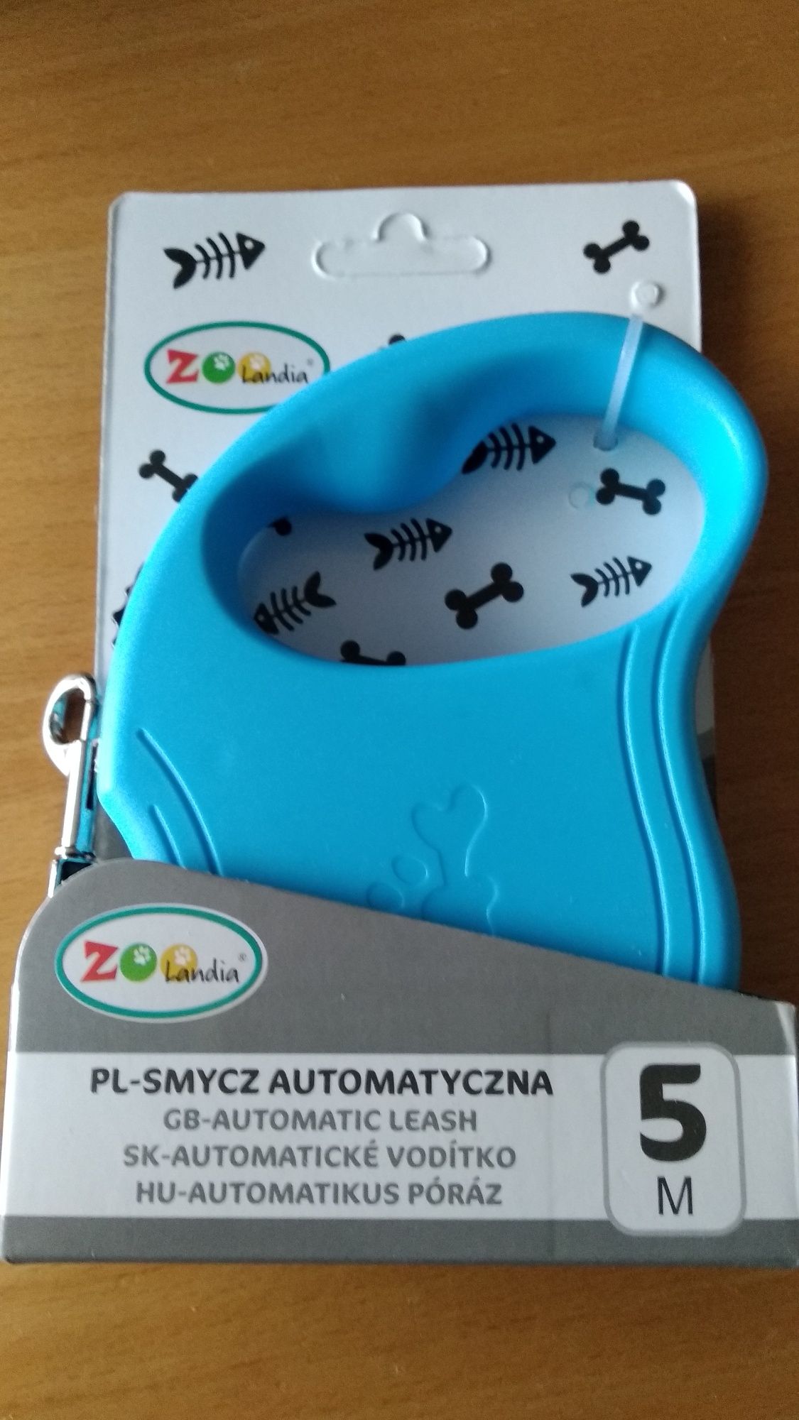 Smycz automatyczna 5m.