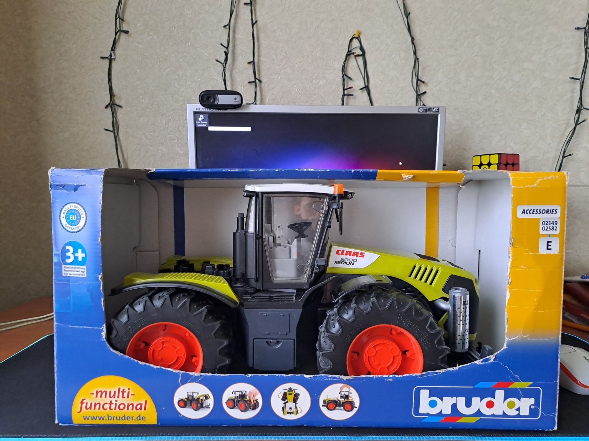 Трактор border claas xerion 5000
