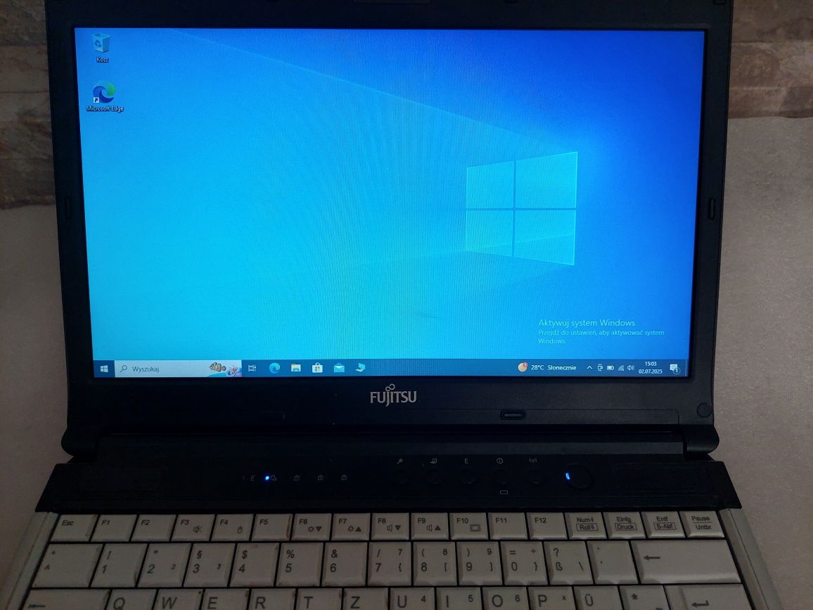 Fujitsu Livebook S781 /Intel Core i7 /Dysk 500GB /4GB Ram, bate