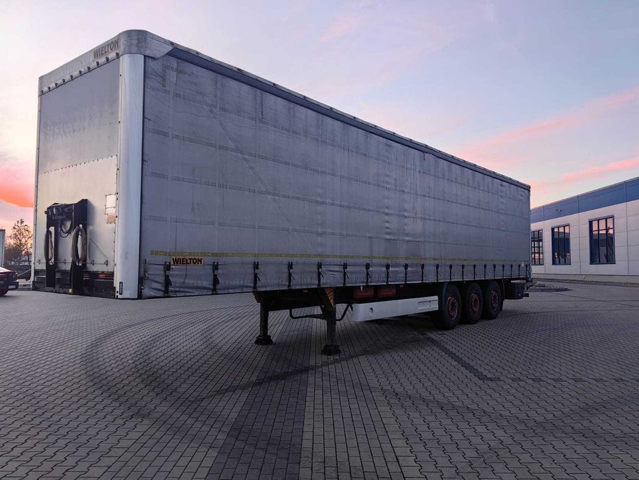 Wielton Firanka Mulda 9m 2016, komplet wyposażenia