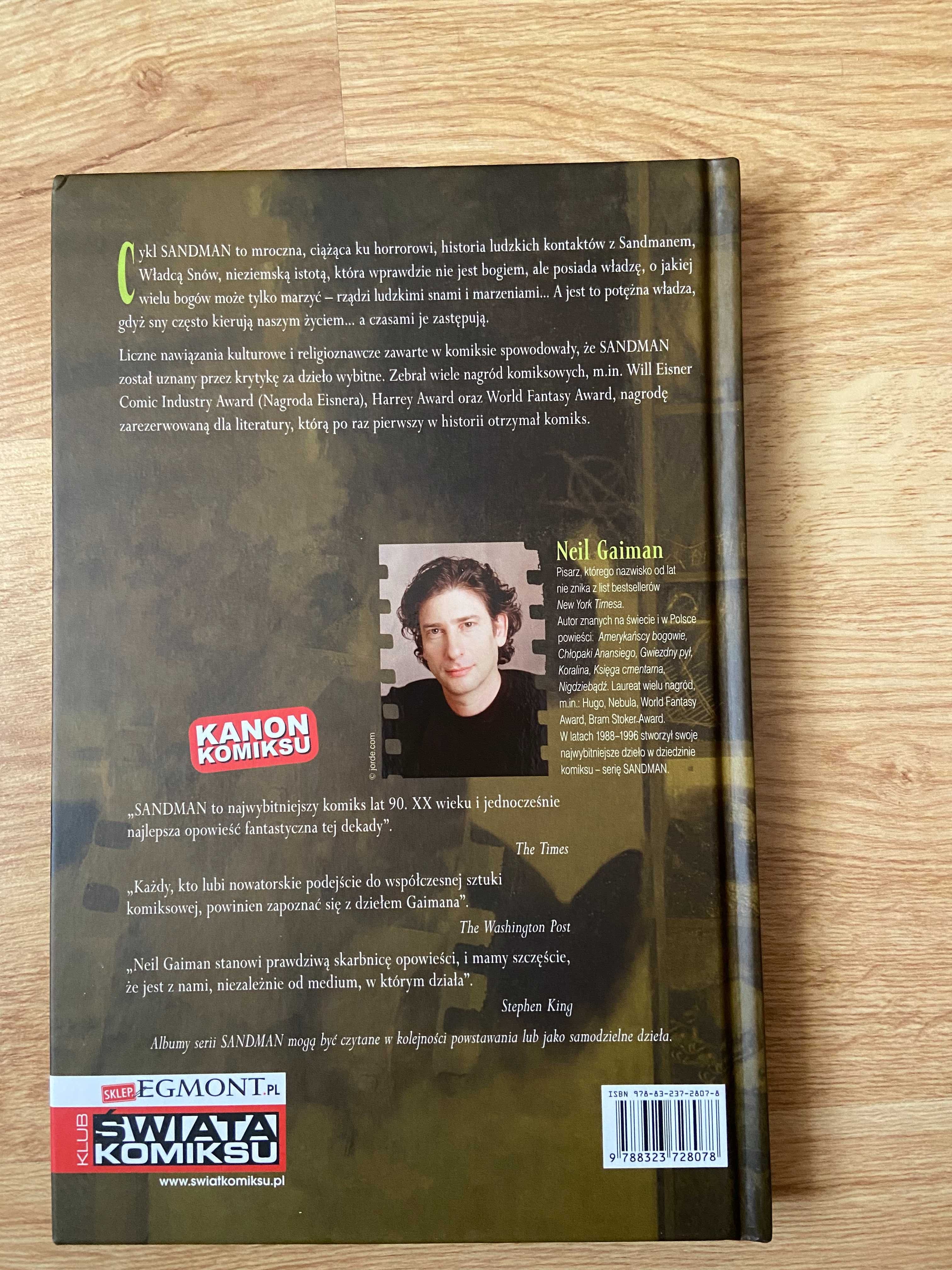 SANDMAN Tom 1 Preludia i Nokturny - CENA Z PRZESYŁKĄ