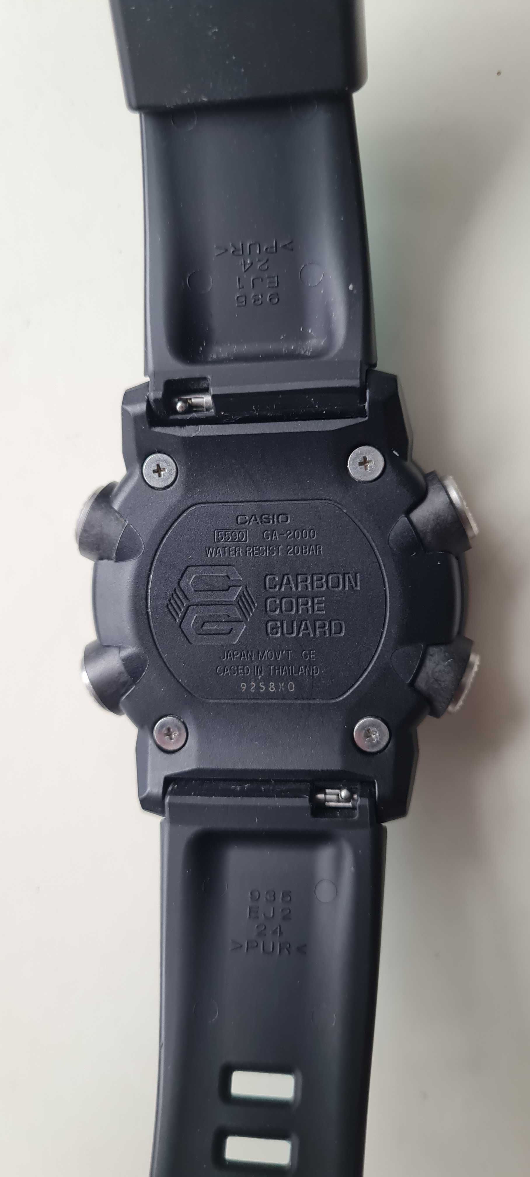 Zegarek Casio G Shock GA2000 niebieski na gwarancji