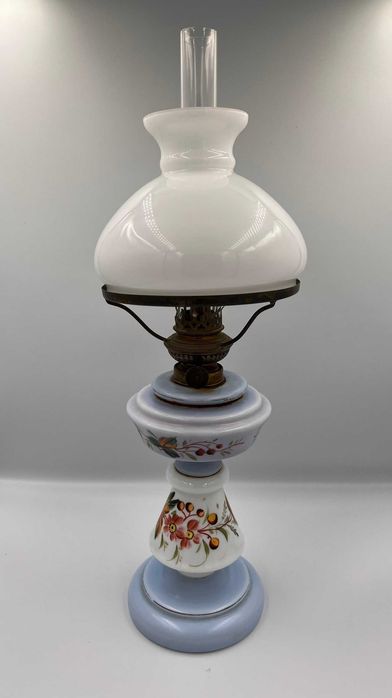 Lampa naftowa ręcznie malowana Kosmos Brenner