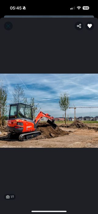 Minikoparka Transport Wywrotka Miniładowarka