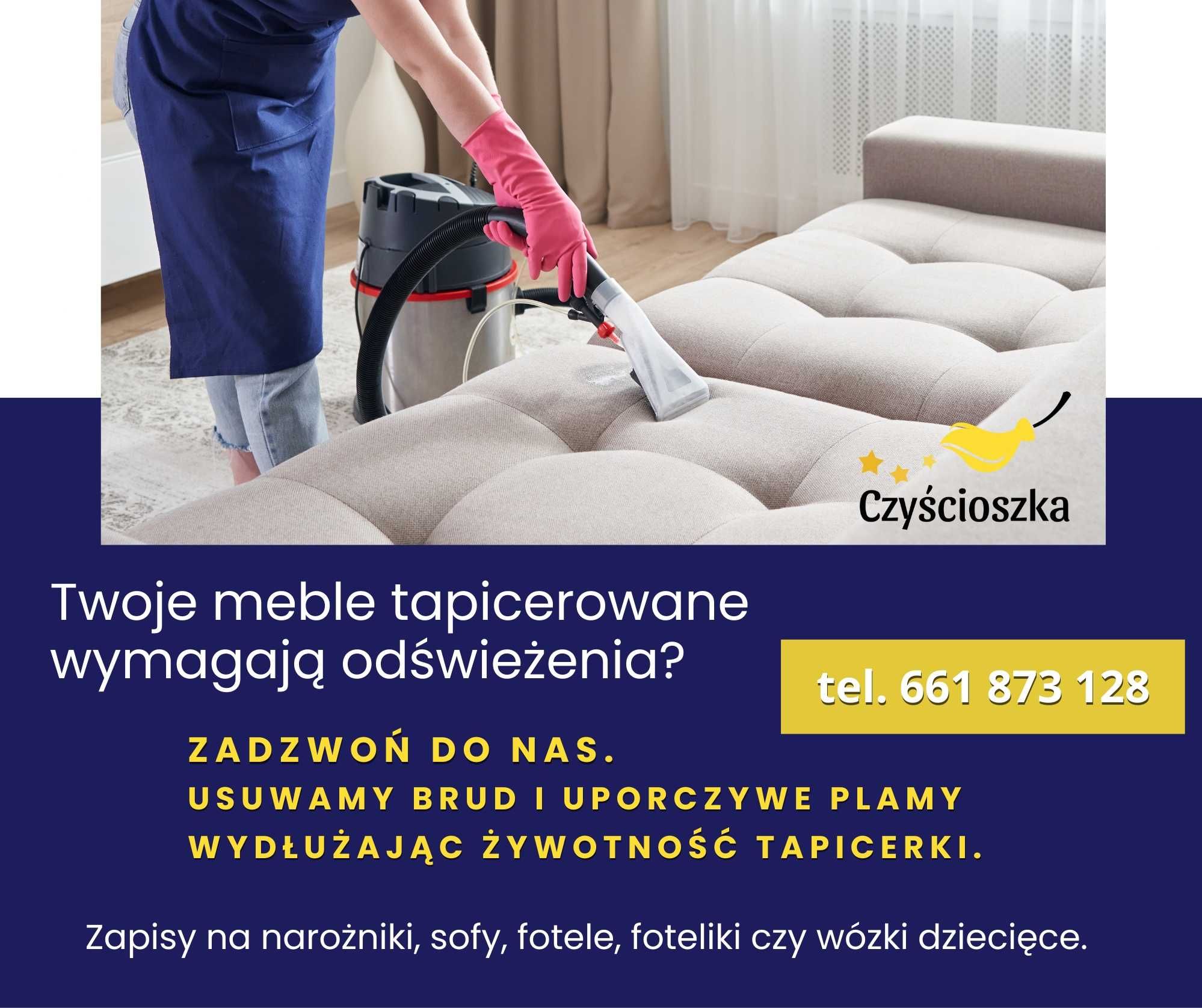 Sprzątanie mieszkań/ domów/ biur/ mycie okien pranie dywanów tapicerki