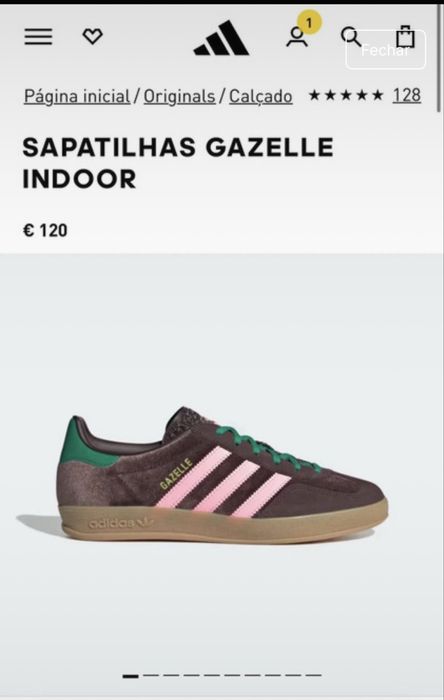 Sapatilhas adidas gazelle
